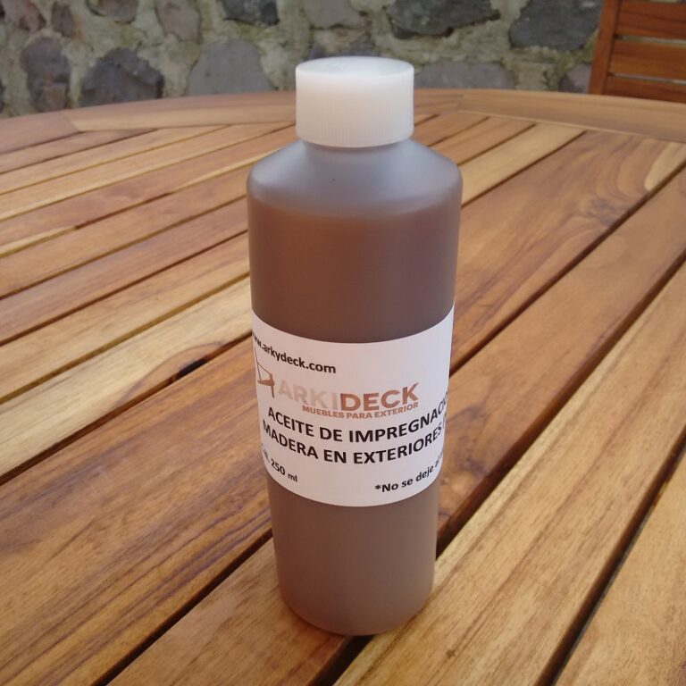 Aceite de impregnación para maderas de exterior 250ml- arkideck