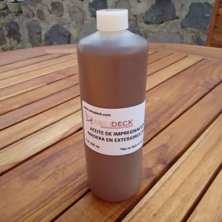 Aceite de impregnación para maderas de exterior 500ml- arkideck