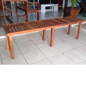 Banca de madera para terraza-arkideck