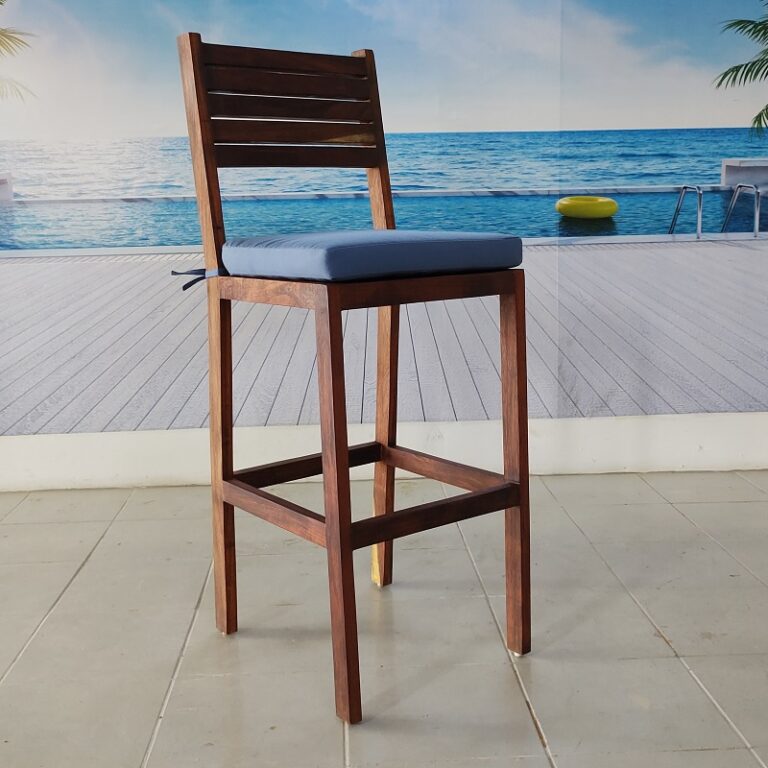 Banco periquero de madera para exterior-arkideck