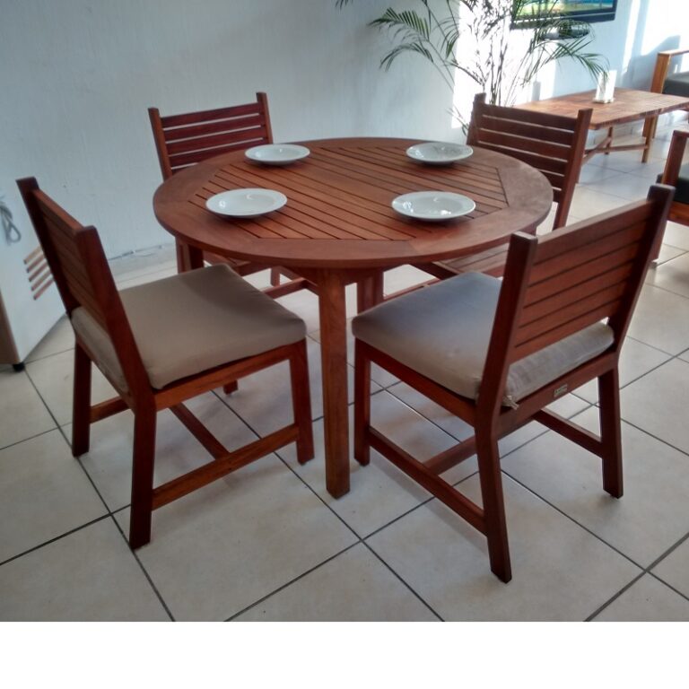 Comedor de madera para terraza de 4 personas- arkideck