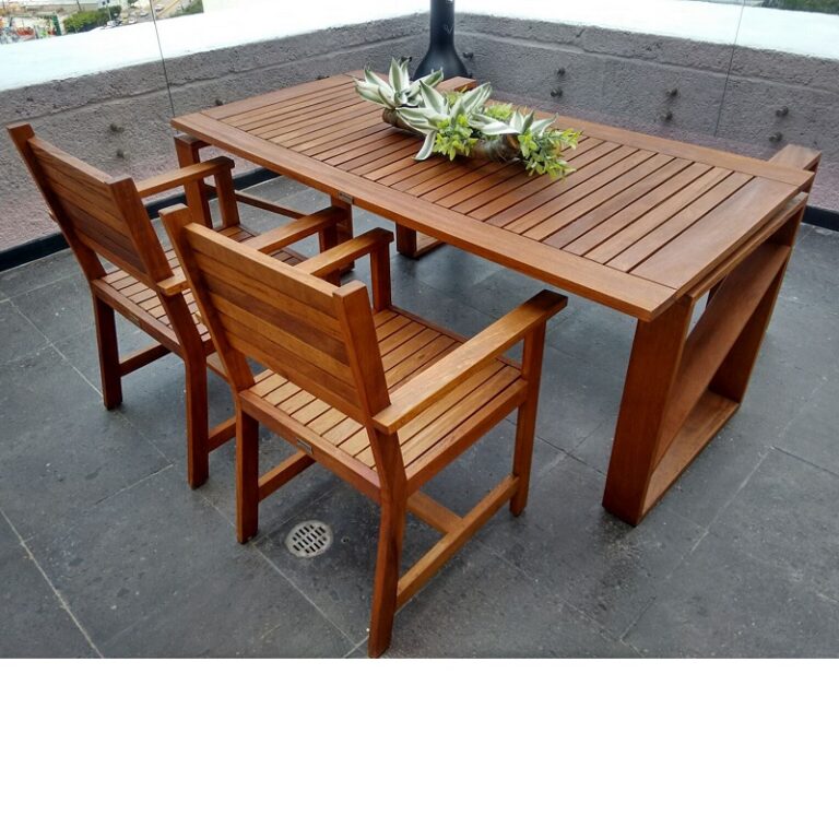 Comedor de madera para terraza -arkideck