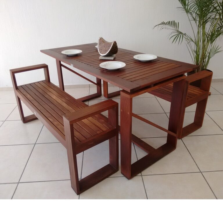 Comedor de madera para terraza- arkideck