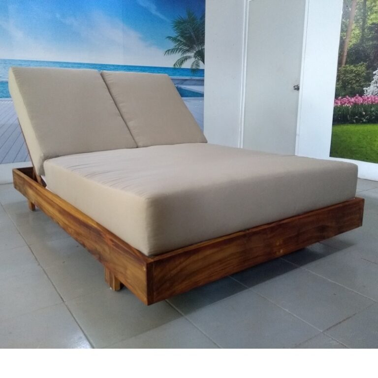 Camastro de madera doble- arkideck