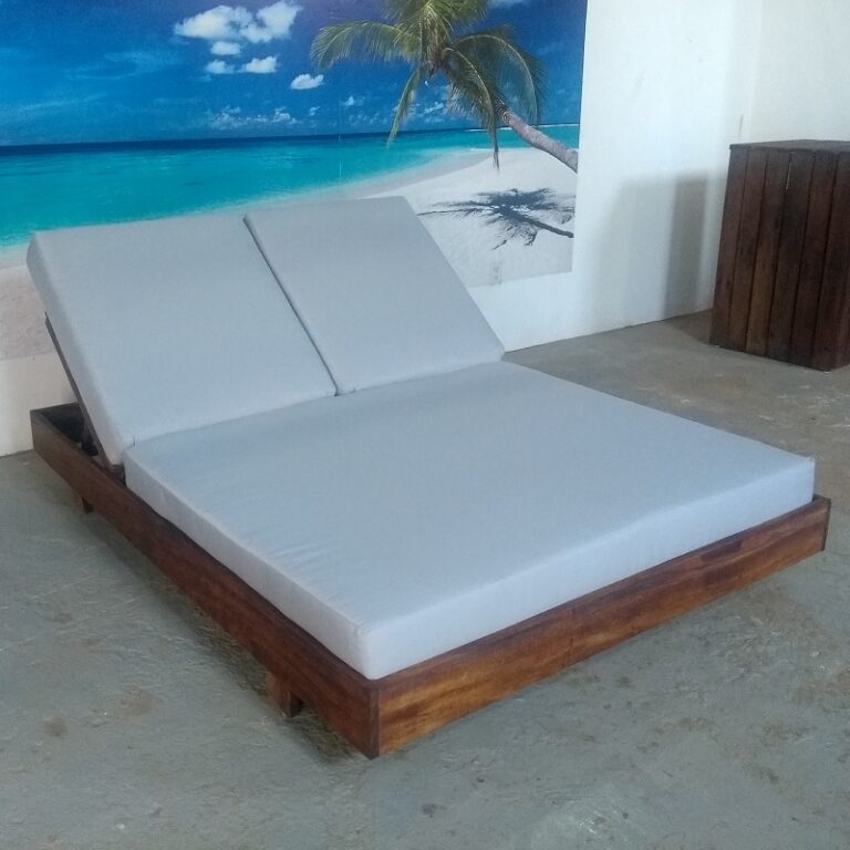 Camastro de madera doble- arkideck