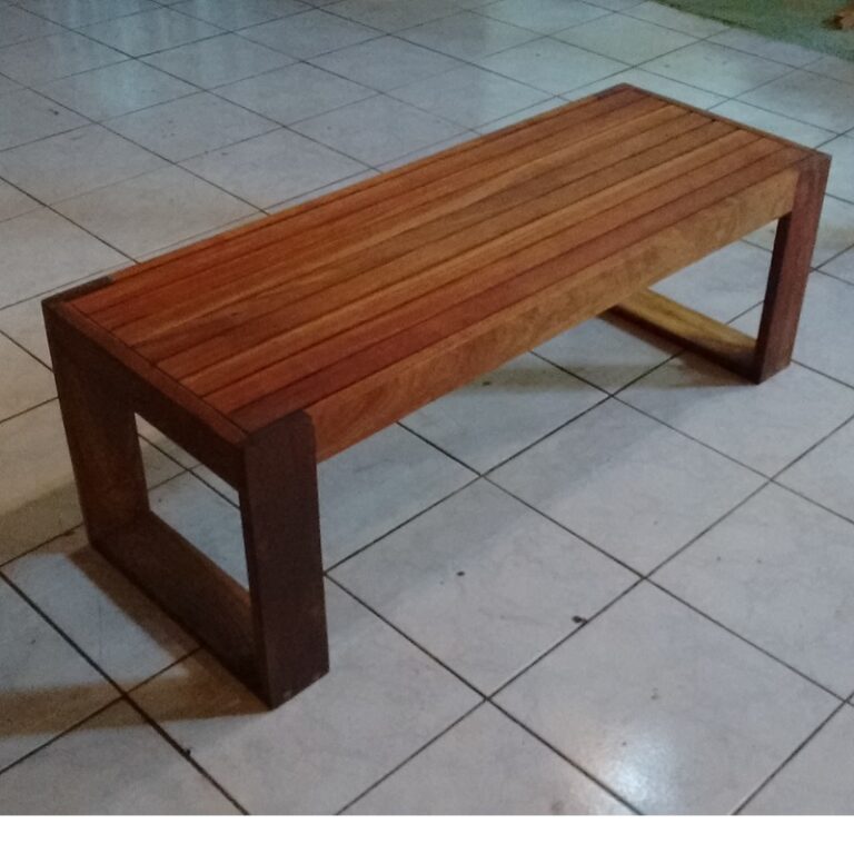 Banca de madera para exterior- arkideck