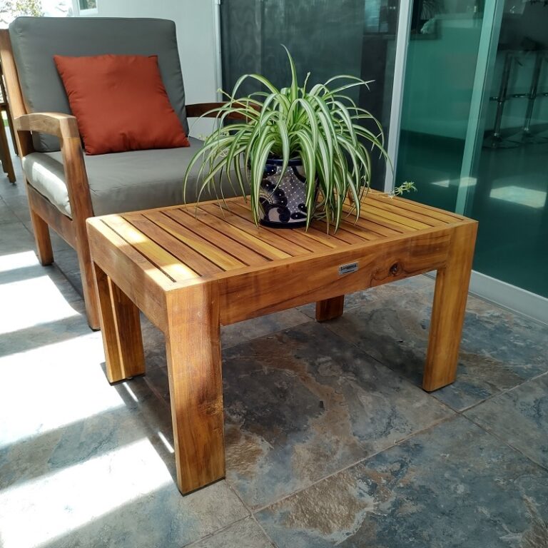 Mesa de centro de madera para exterior- arkideck