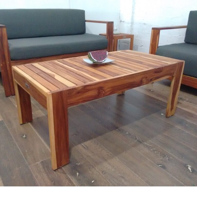 Mesa de centro de madera para exterior- arkideck