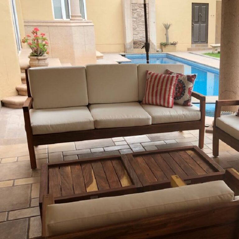 Sofa de madera para terraza- arkideck
