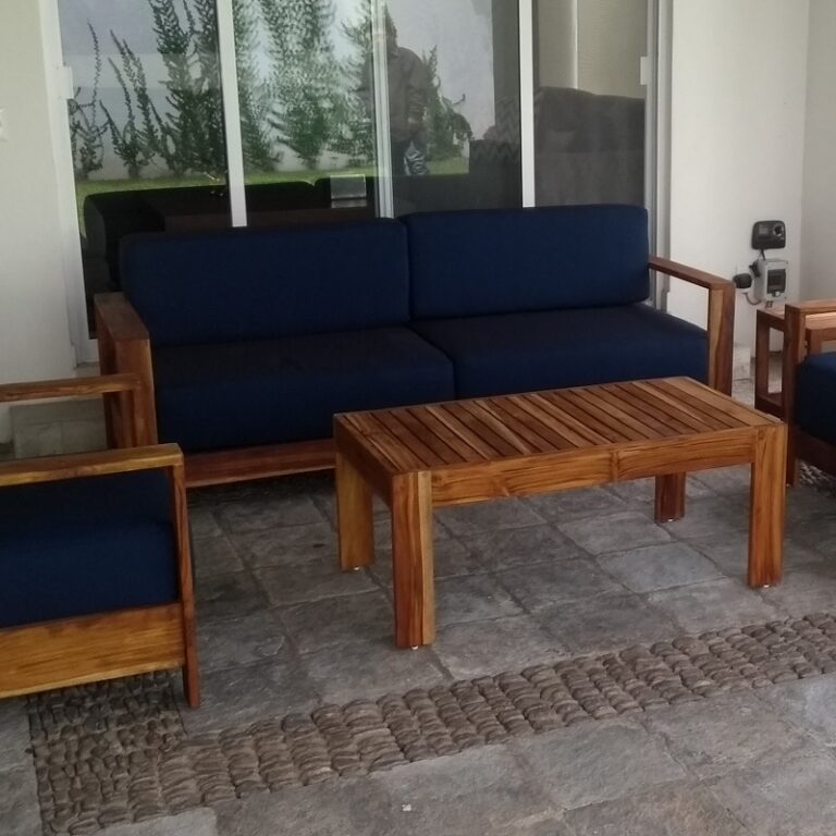 Sofa de madera para terraza- arkideck