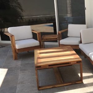 Sala de madera para terraza- arkideck