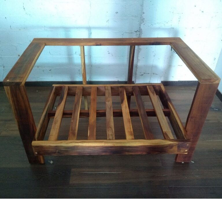 Sillon individual de madera para exterior- arkideck