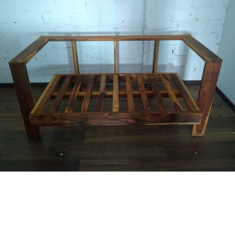 Love seat de madera para jardin- arkideck