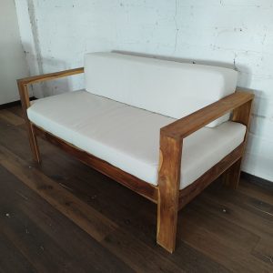 Love seat de madera para jardin- arkideck