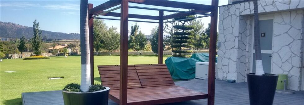 Muebles sobre diseño para exterior - Arkideck