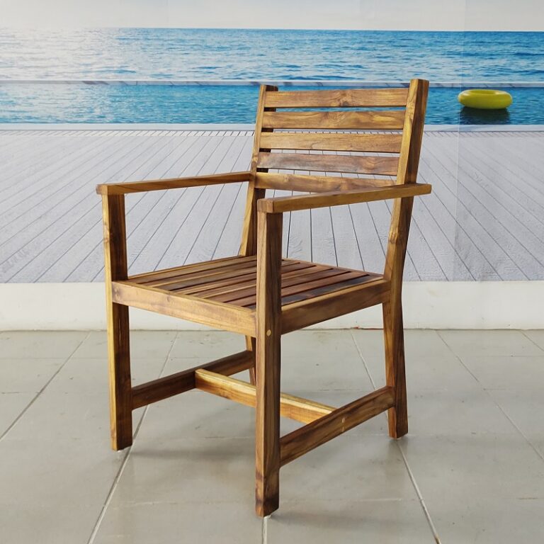 Silla de madera para terraza- arkideck