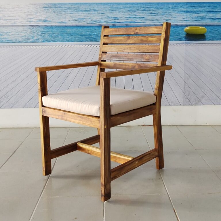 Silla de madera para terraza- arkideck