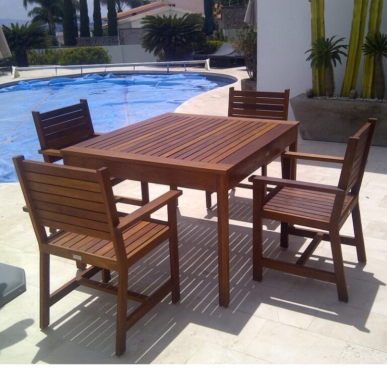 Comedor de madera para terraza -arkideck